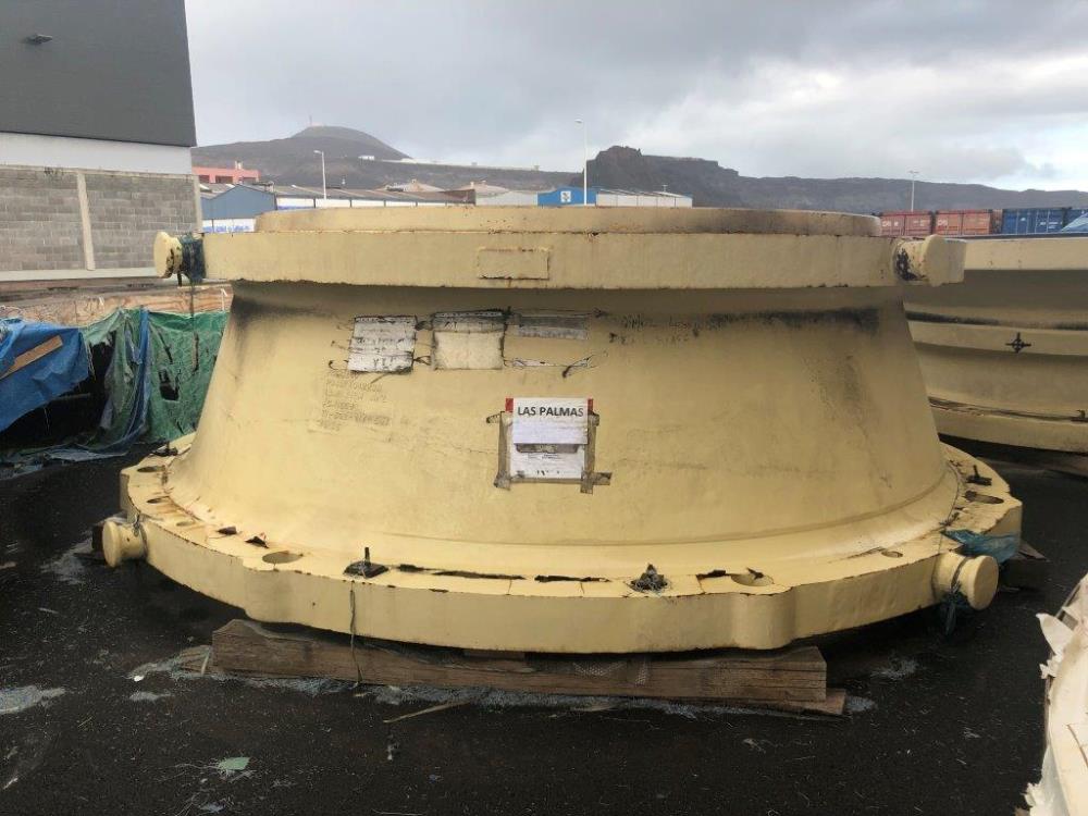 Unused Metso Superior Mk-ii 60-89 Gyratory Crusher With 800 Hp Motor)